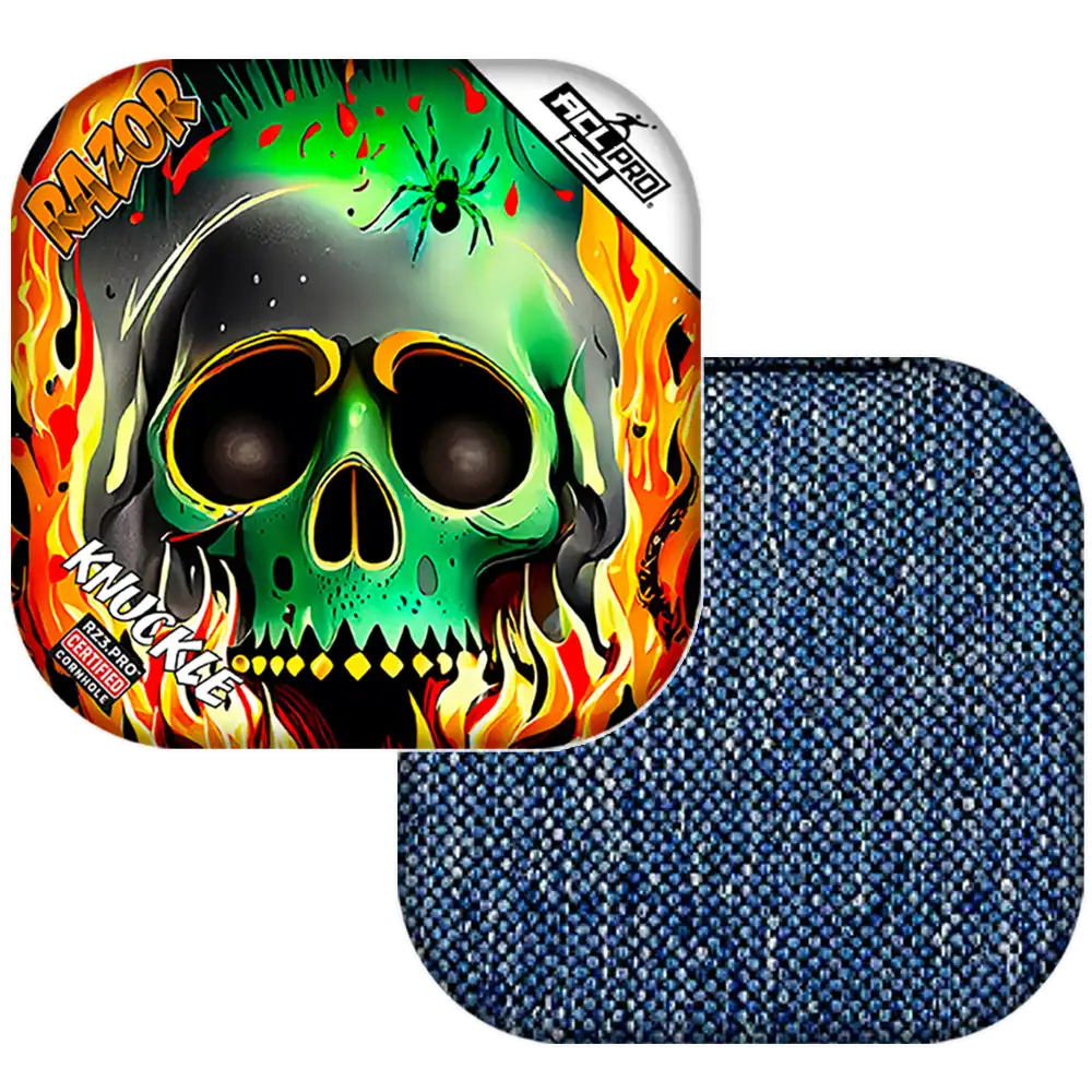 Knuckle | Nuclear Skull | ACL PRO Razor Cornhole Bags