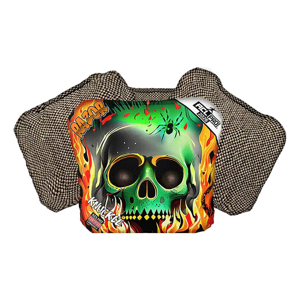 Knuckle | Nuclear Skull | ACL PRO Razor Cornhole Bags