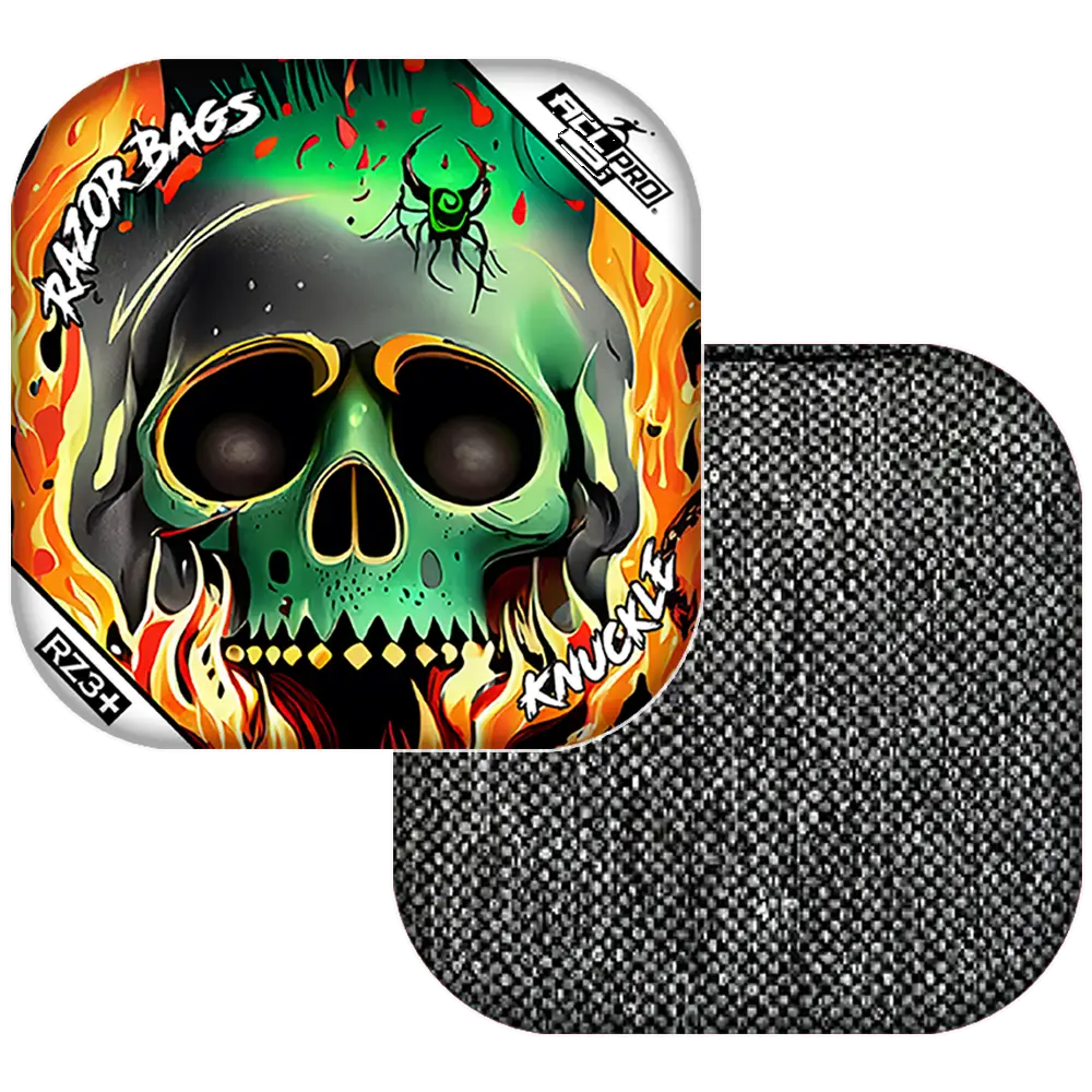 Knuckle | Nuclear Skull | ACL PRO Razor Cornhole Bags