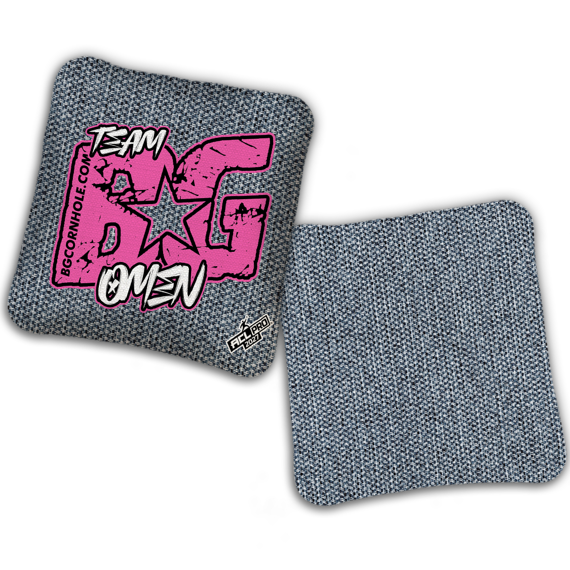 2027 BG OMEN “ESPN THROWBACK COLORMATCH" - ACL Pro Stamped Cornhole Bags - SET OF 4 BAGS