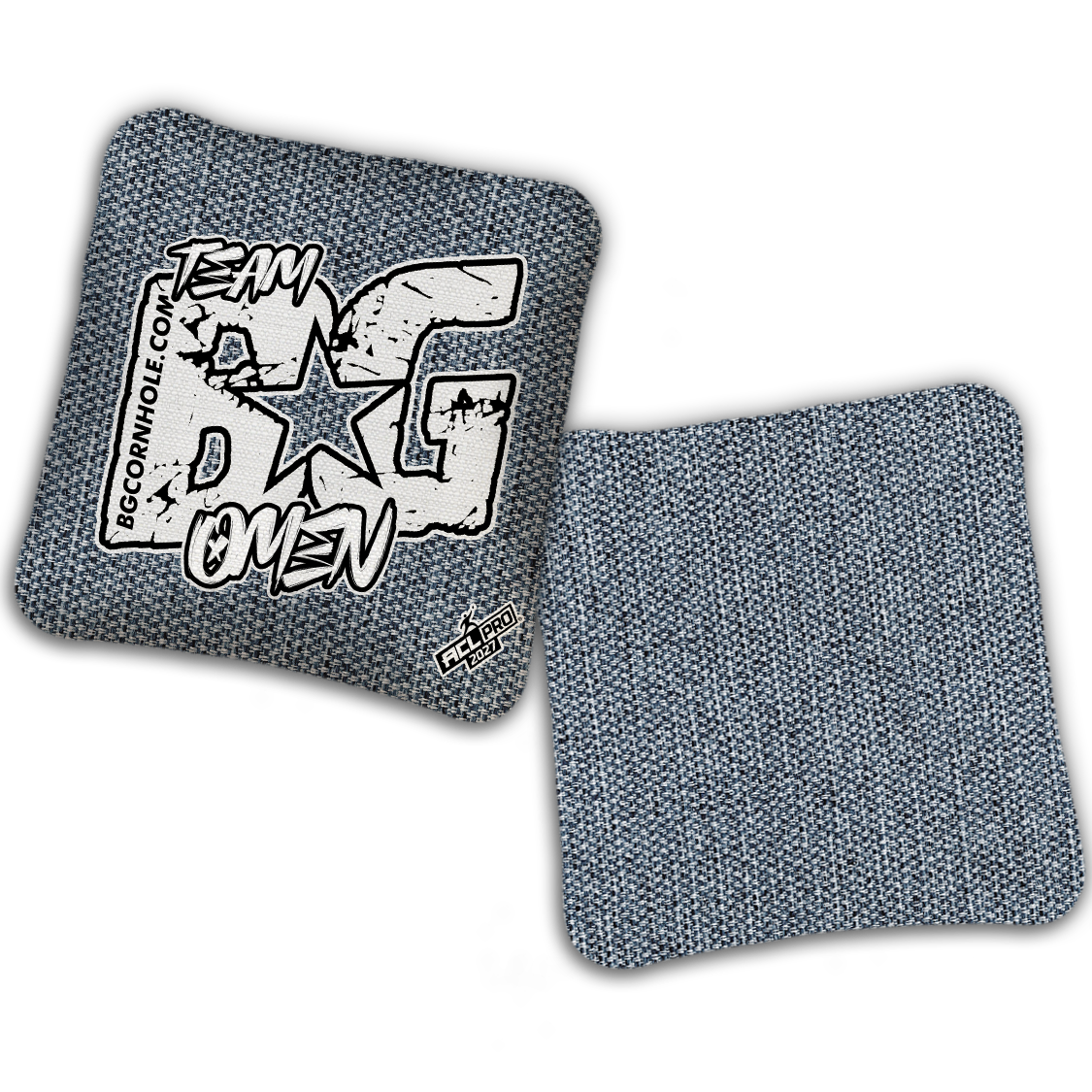 2027 BG OMEN “ESPN THROWBACK COLORMATCH" - ACL Pro Stamped Cornhole Bags - SET OF 4 BAGS