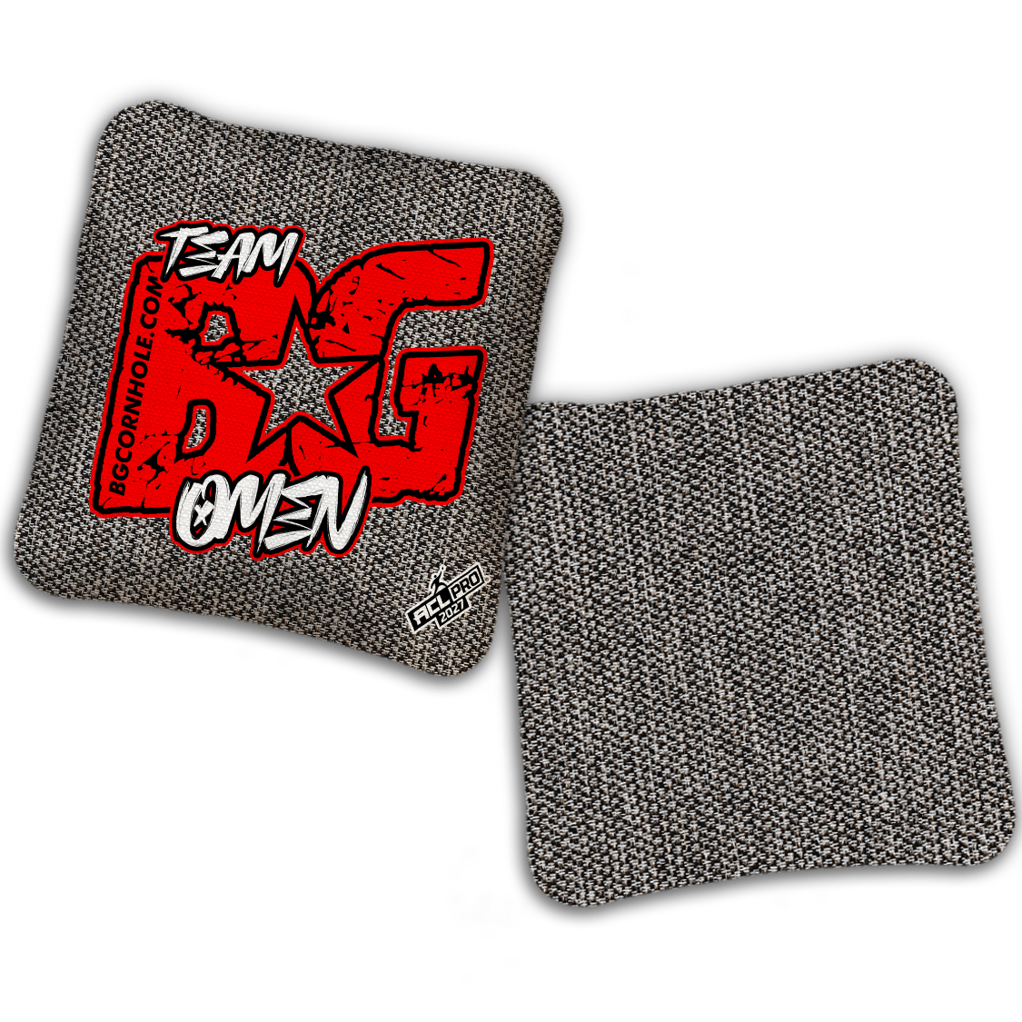 2027 BG OMEN “ESPN THROWBACK COLORMATCH" - ACL Pro Stamped Cornhole Bags - SET OF 4 BAGS