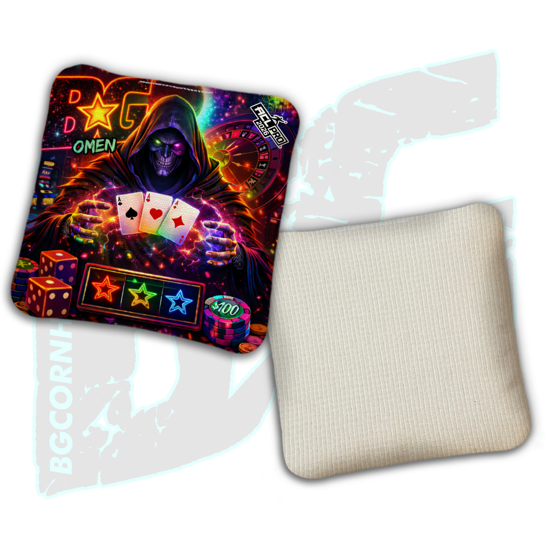 2026 BG Multiple Bag Models "Wager" - ACL Pro Stamped Cornhole Bags - SET OF 4 BAGS