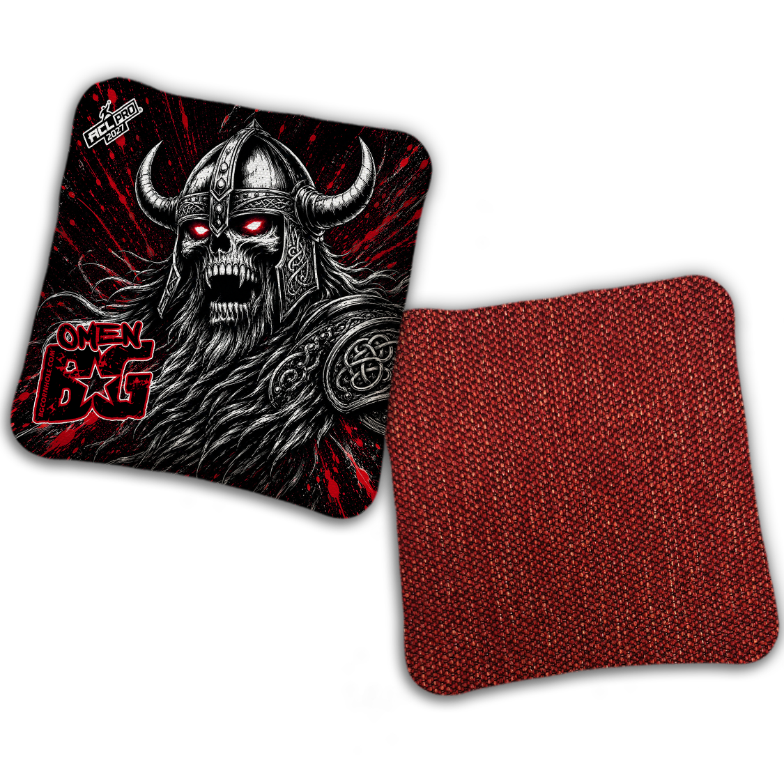 2027 BG Multiple Bag Models "DEATHLESS" - ACL Pro Stamped Cornhole Bags - SET OF 4 BAGS