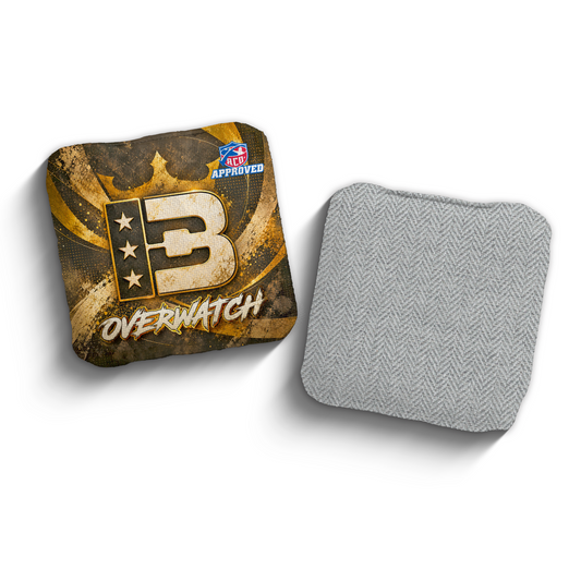2027 Brotherhood Cornhole Overwatch 5 Year Anniversary Edition ACO Stamped Cornhole Bags