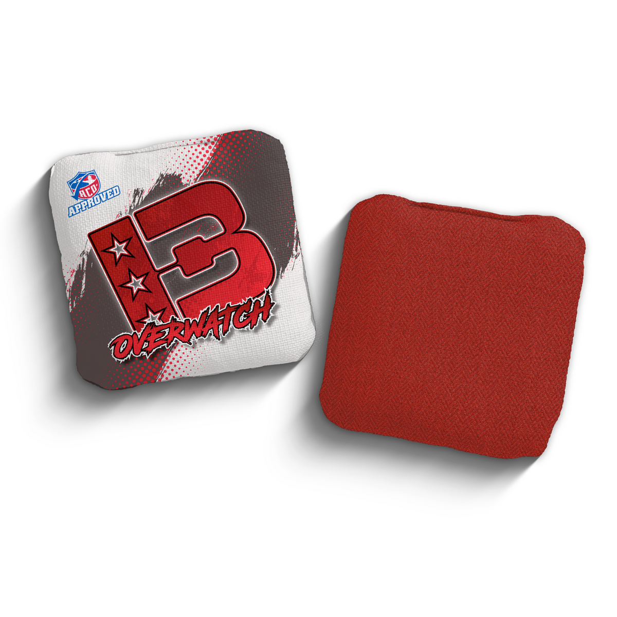 2027 Brotherhood Cornhole Overwatch Grunge Gradient Edition ACO Stamped Cornhole Bags