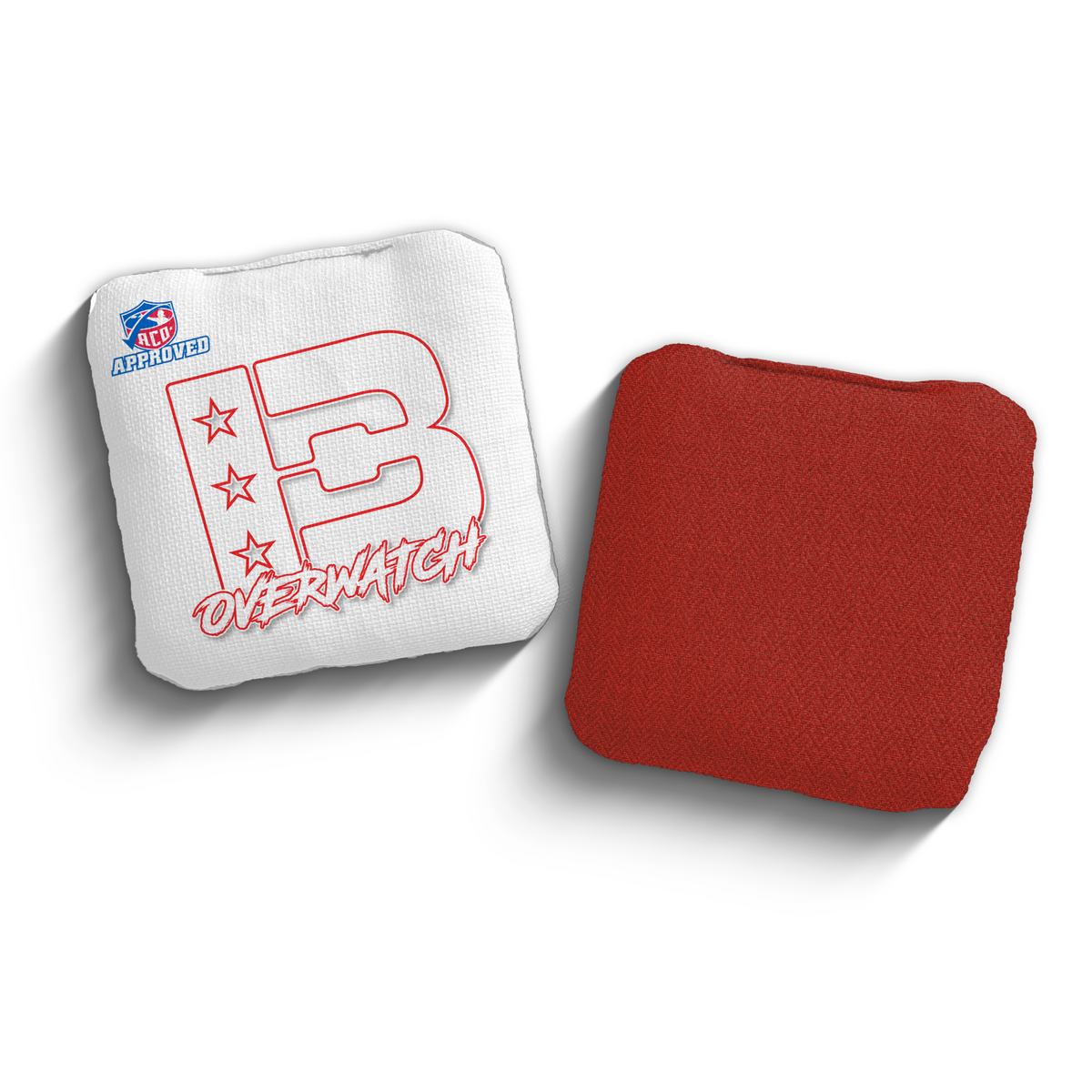 2027 Brotherhood Cornhole Overwatch White Outline Edition ACO Stamped Cornhole Bags