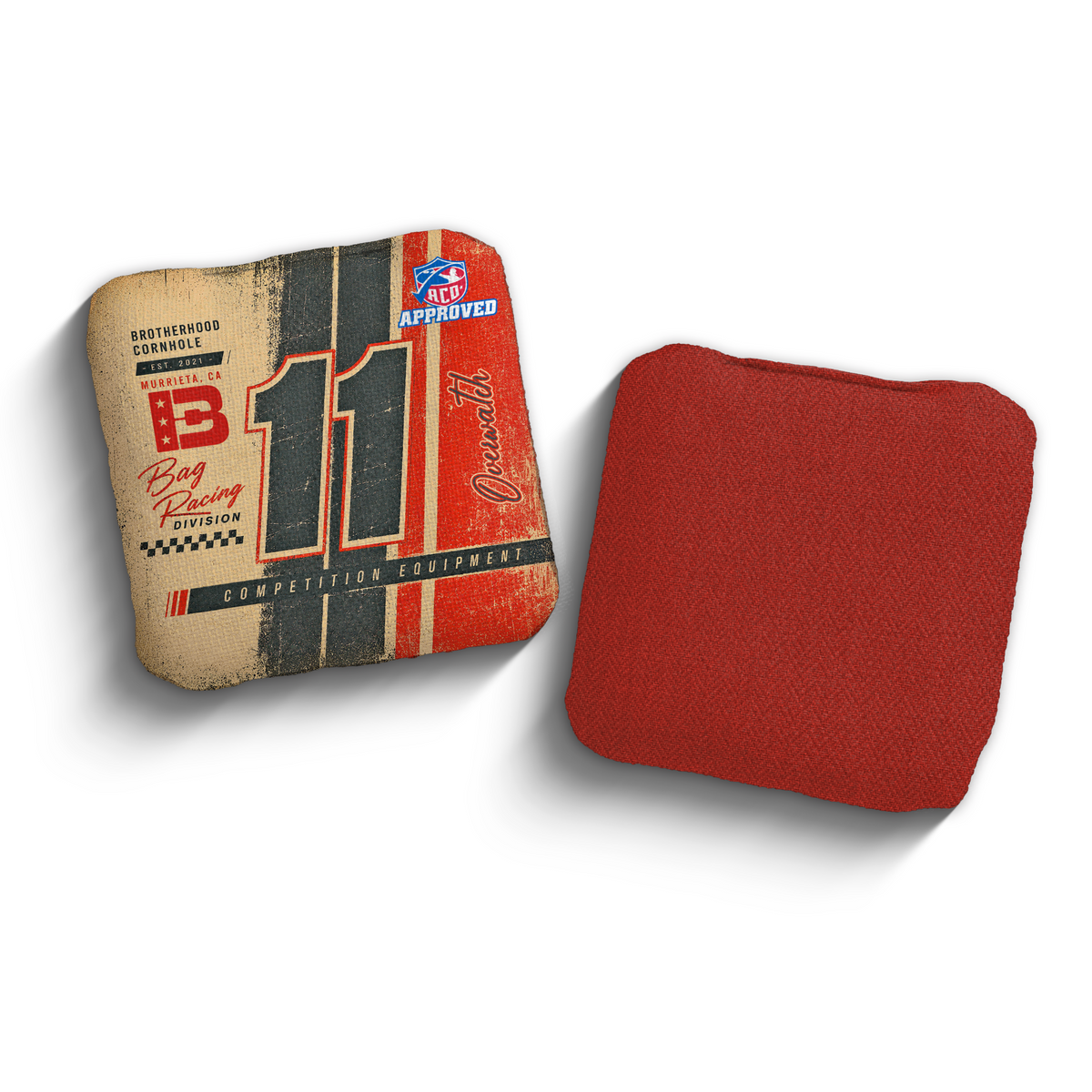 2027 Brotherhood Cornhole Overwatch Pole Position Edition ACO Stamped Cornhole Bags