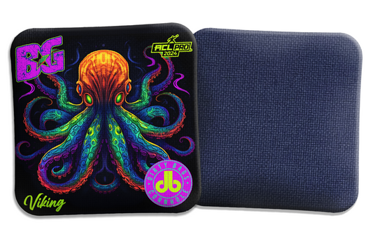 BG Cornhole Viking - Glowing Octopus