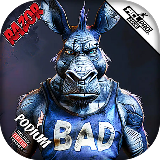 Podium | Old Bad Ass | ACL PRO Razor Cornhole Bags