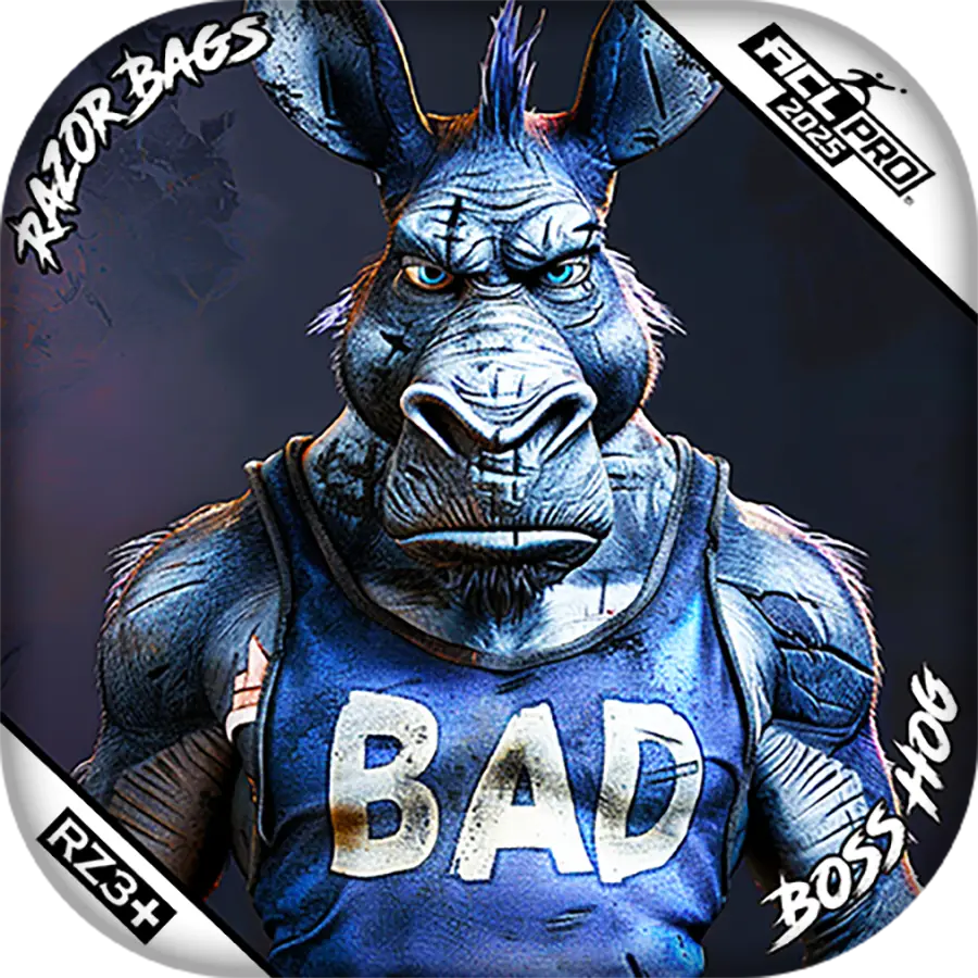 Boss Hog | Old Bad Ass | ACL PRO Razor Cornhole Bags
