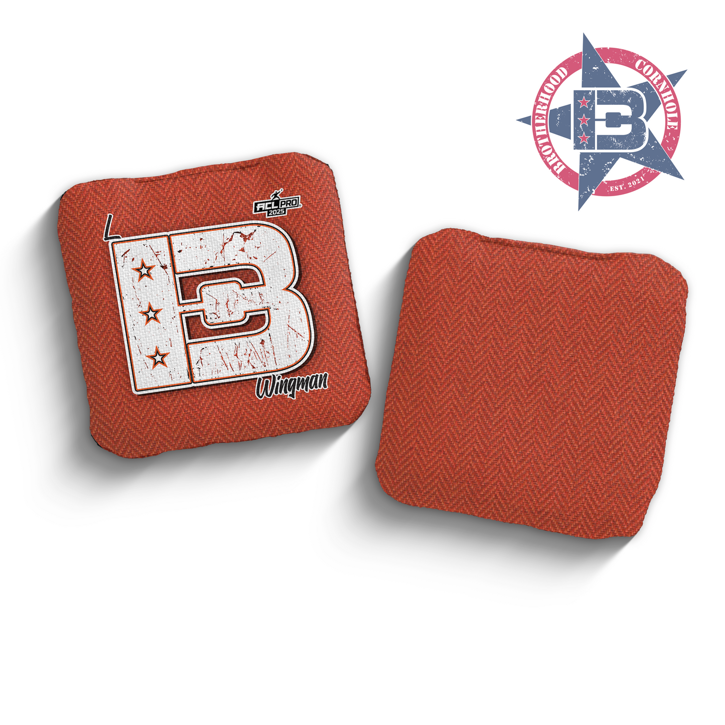 2025 Brotherhood Cornhole Wingman ACL Pro Stamped Cornhole Bags