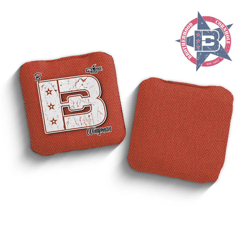 Brotherhood Wingman Cornhole Bags - 2025 Broadcast Edition