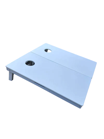 All Weather Cornhole Boards - Plain PVC White