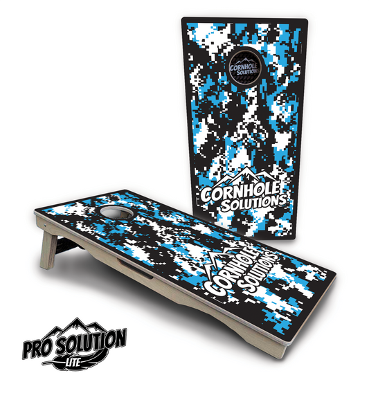 Digital Camo Cornhole Boards - Pro Solution Lite Series