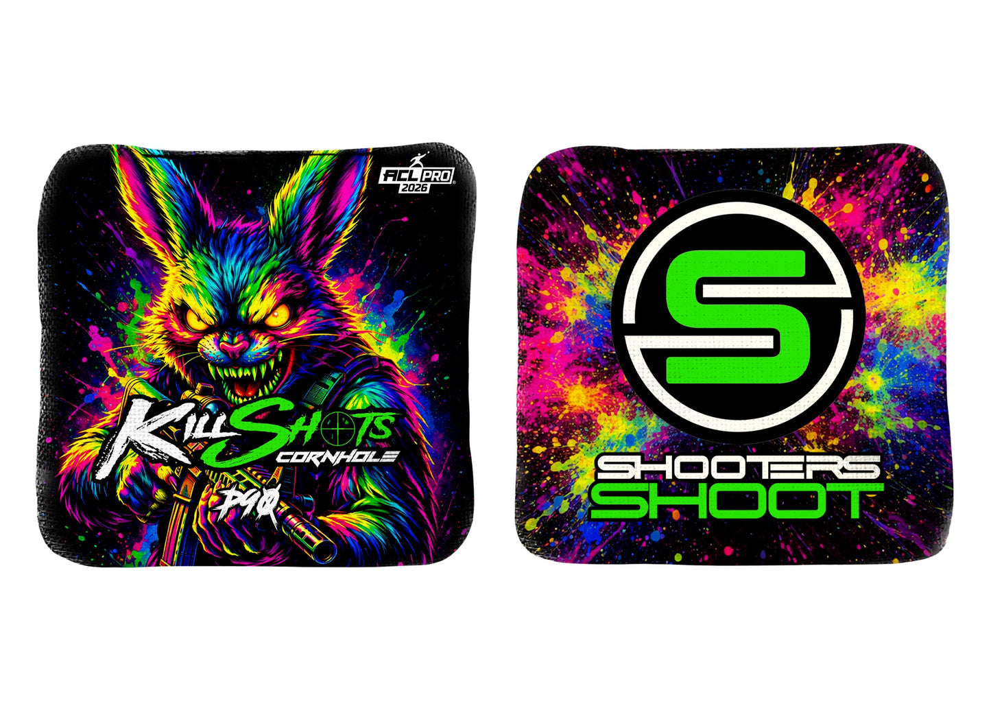 Killshots Cornhole | P90 Series | 2026 ACL PRO | Cornhole Bags | Limited Edition Designs