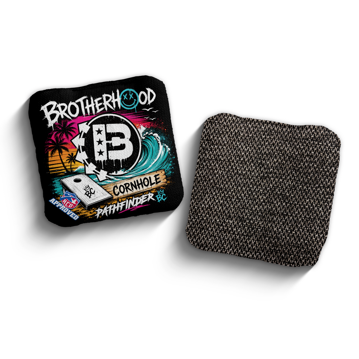 2027 Brotherhood Cornhole Pathfinder Beach Punk Edition ACO Stamped Cornhole Bags