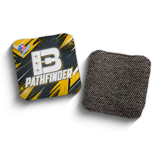 2027 Brotherhood Cornhole Pathfinder Go Go Gold Edition ACO Stamped Cornhole Bags