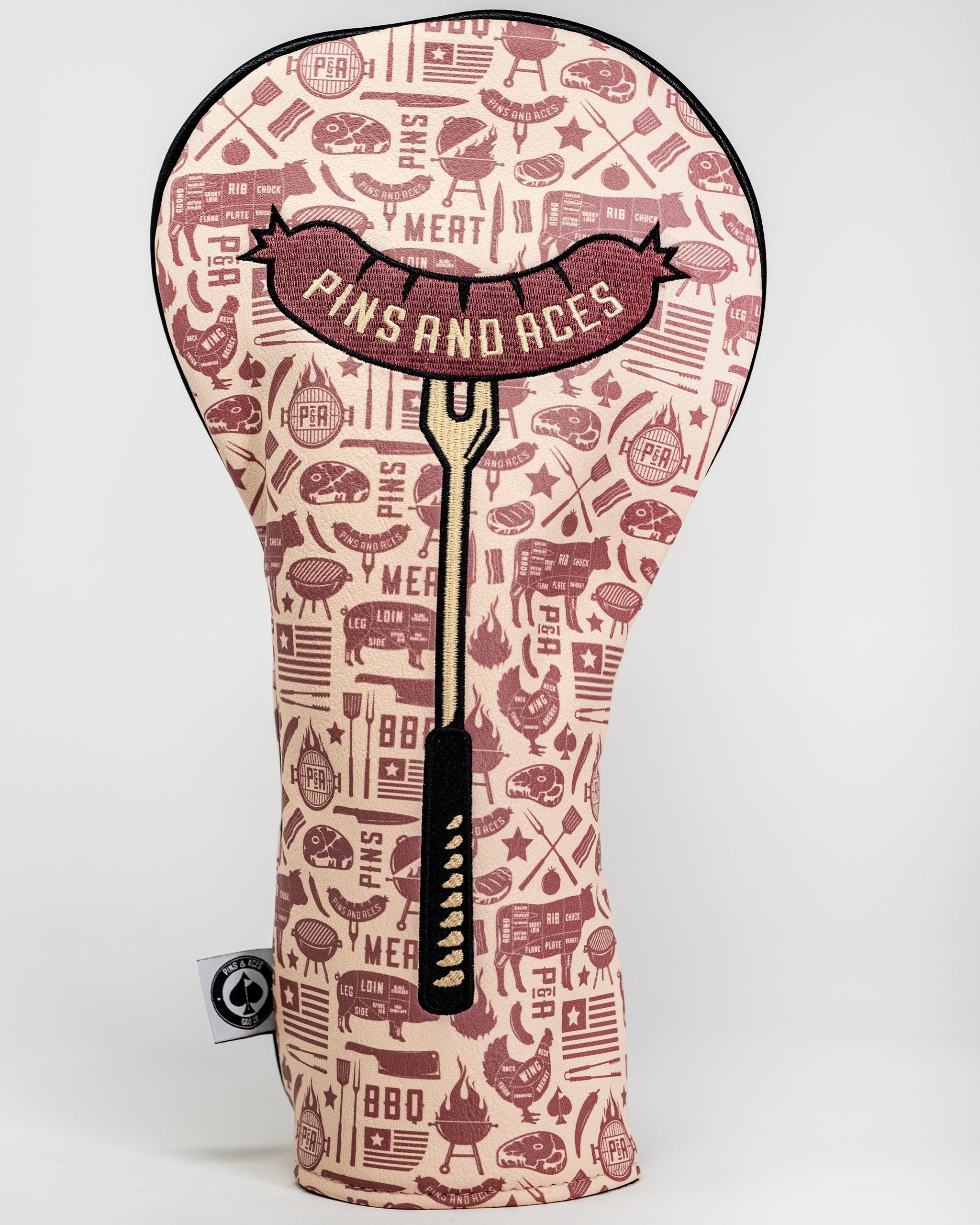 Pins and Aces Driver Headcover - Thumbnail 4