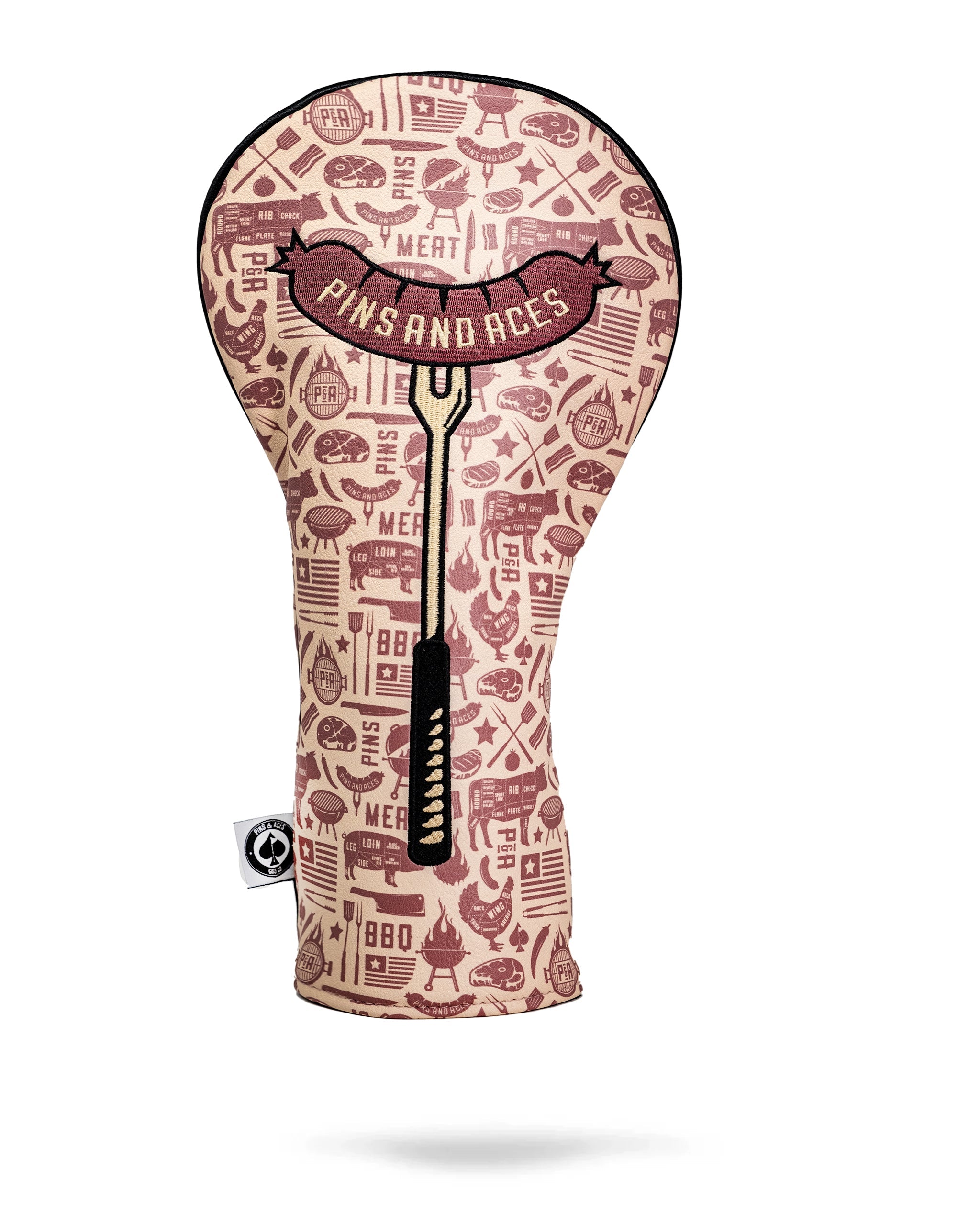 Pins and Aces Driver Headcover - Thumbnail 2