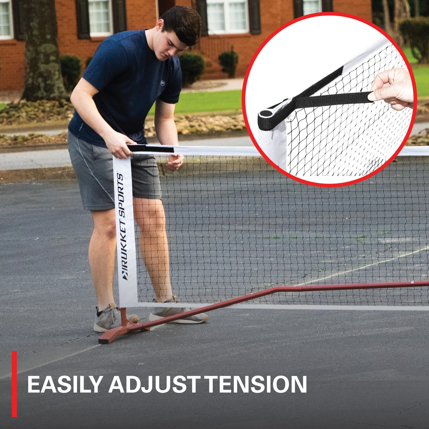 Portable Pickleball Net & Court Marking Set