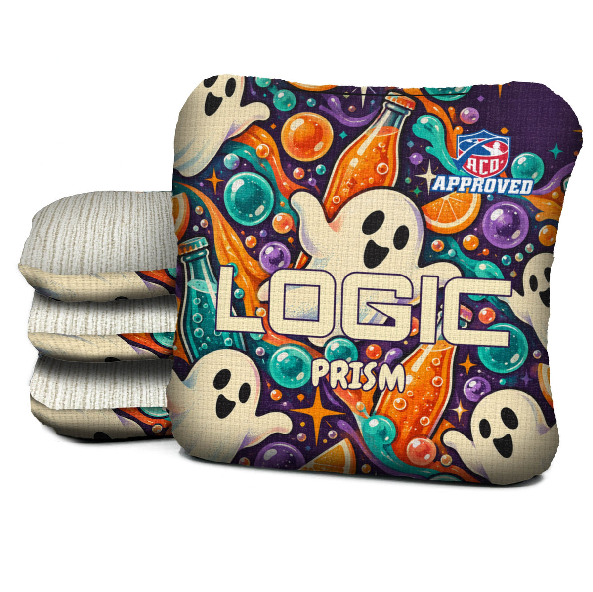 Ghost Soda Club Cornhole Bags - Multiple Series - Set of 4