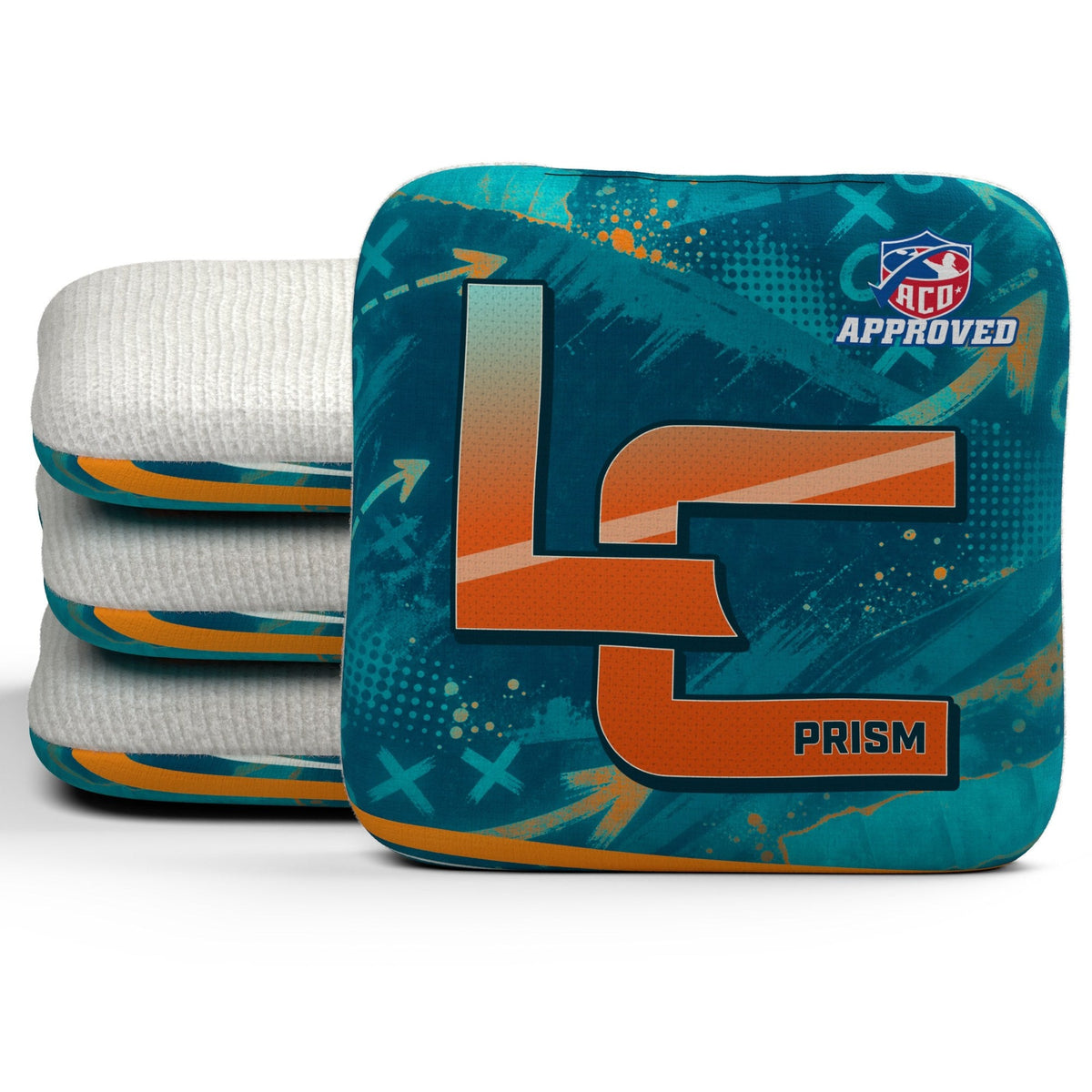 Miami Football Cornhole Bags - Set of 4 | Logic Cornhole