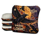 Raven Harvest Moon - Halloween Cornhole Bags - Multiple Bag Series - Set of 4