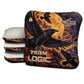 Raven Harvest Moon - Halloween Cornhole Bags - Multiple Bag Series - Set of 4