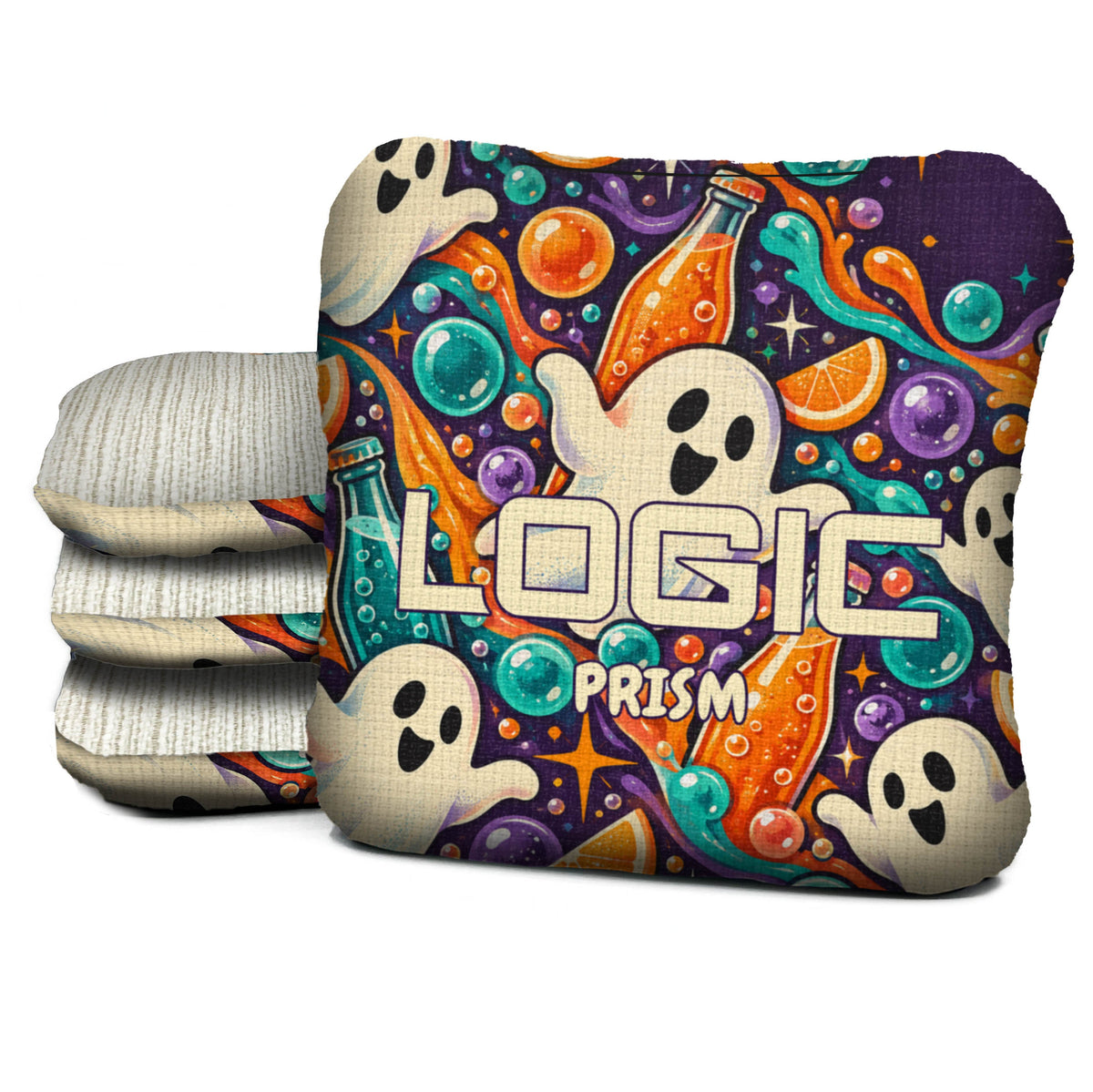 Ghost Soda Club Cornhole Bags - Multiple Series - Set of 4