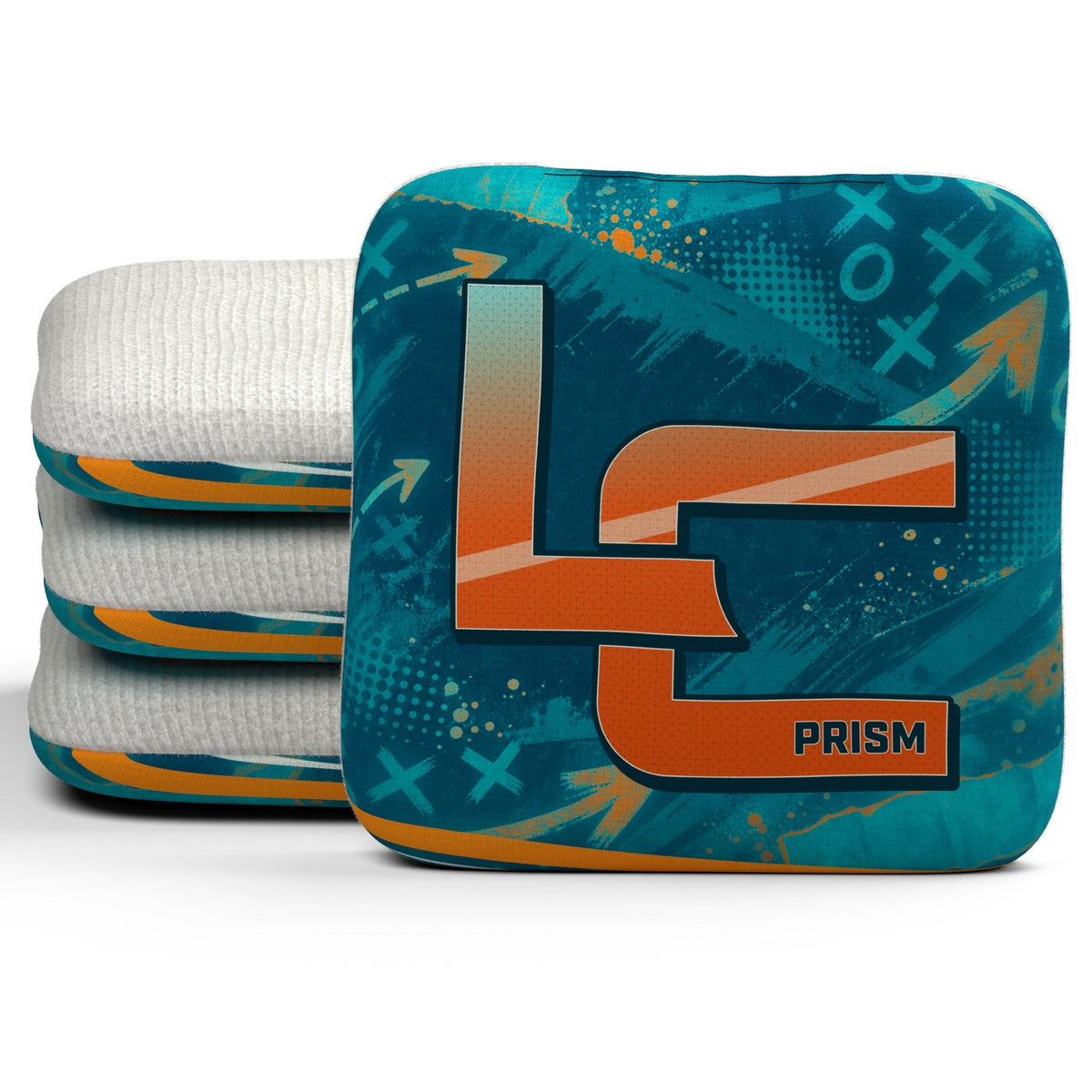 Miami Football Cornhole Bags - Set of 4 | Logic Cornhole