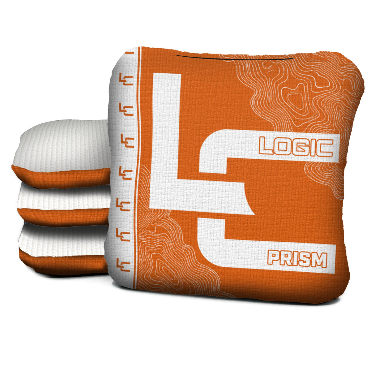 Contour Orange Cornhole Bags - Multiple Series - Set of 4