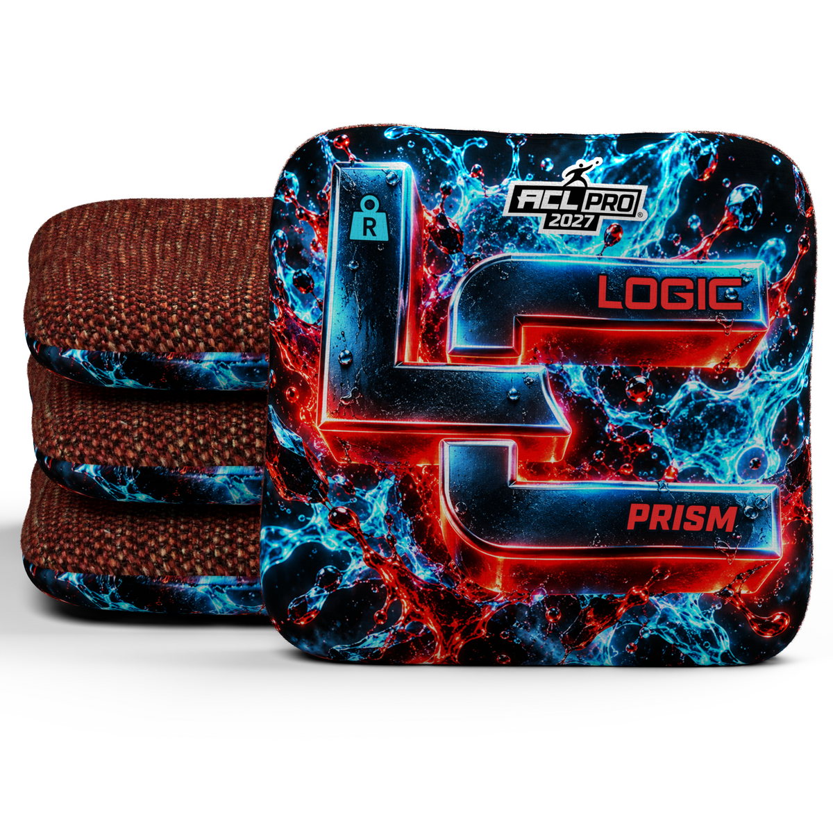 Chrome Splash - Cornhole Bags - Multiple Series - Set of 4