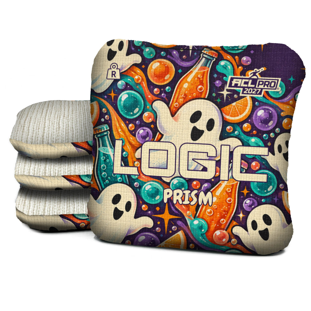 Ghost Soda Club Cornhole Bags - Multiple Series - Set of 4