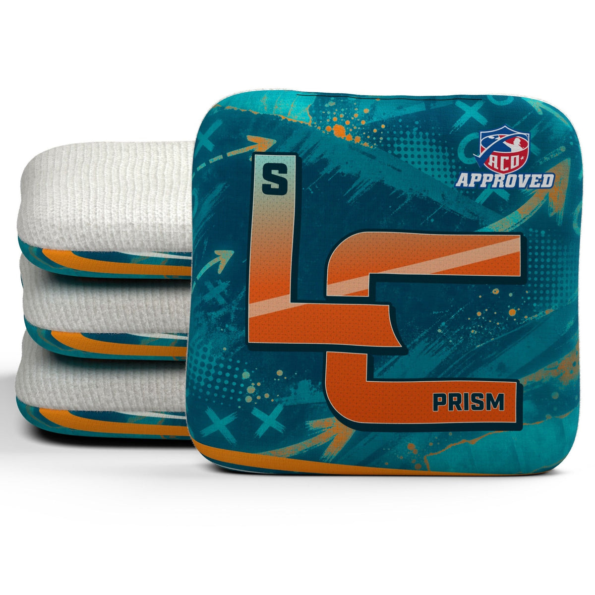 Miami Football Cornhole Bags - Set of 4 | Logic Cornhole