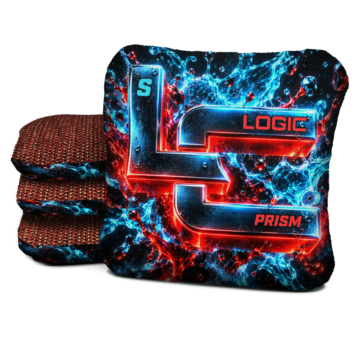 Chrome Splash - Cornhole Bags - Multiple Series - Set of 4