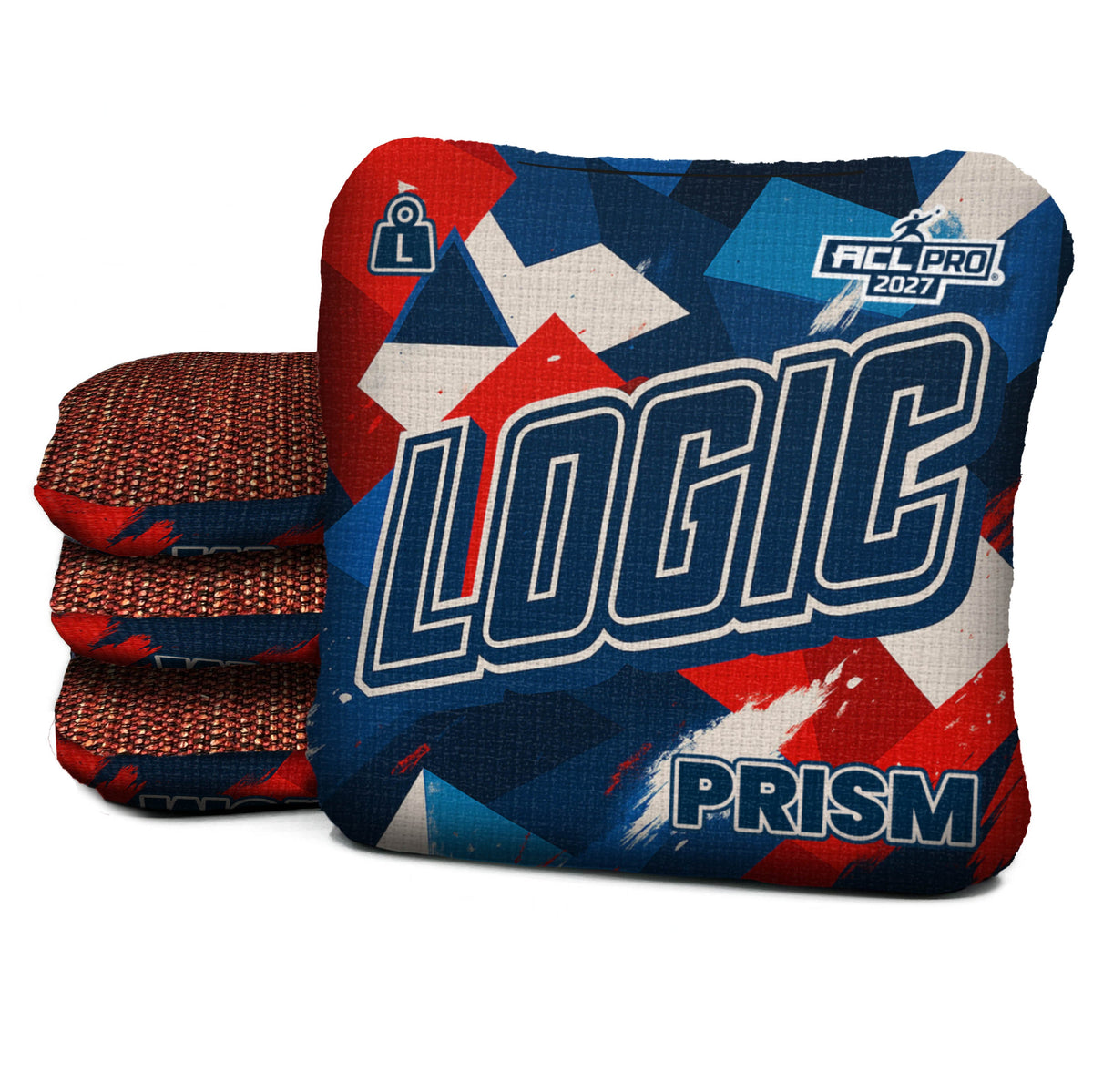 Angle Splat - Red White Blue - ACL PRO 2027 BAGS - MULTIPLE BAG SERIES - Set of 4 bags