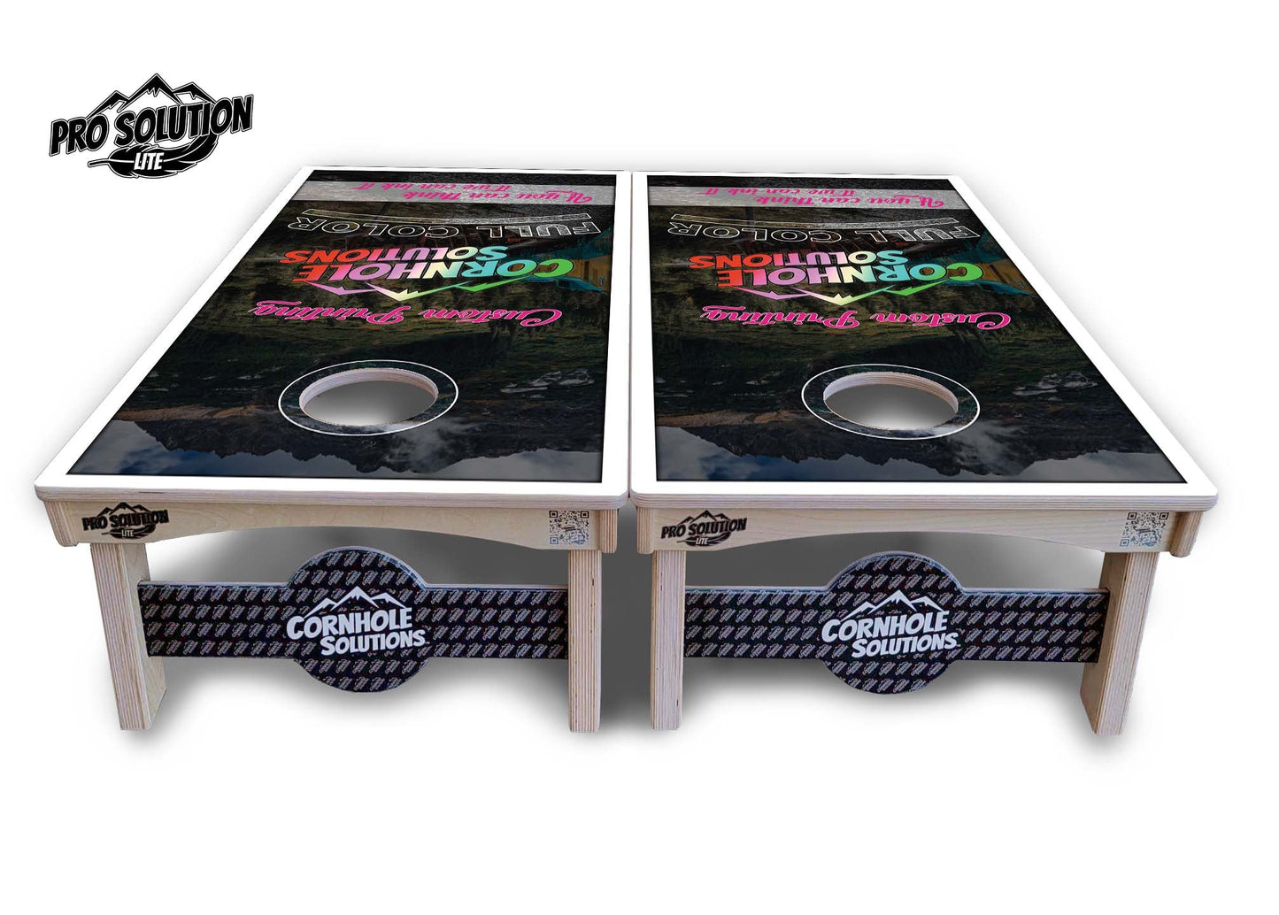 Custom Cornhole Boards - Pro Solution Lite Series