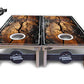 PRO Solution Lite Cornhole Boards - Distressed Live Edge
