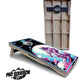 PRO Solution Lite Cornhole Boards - Spaceman Design