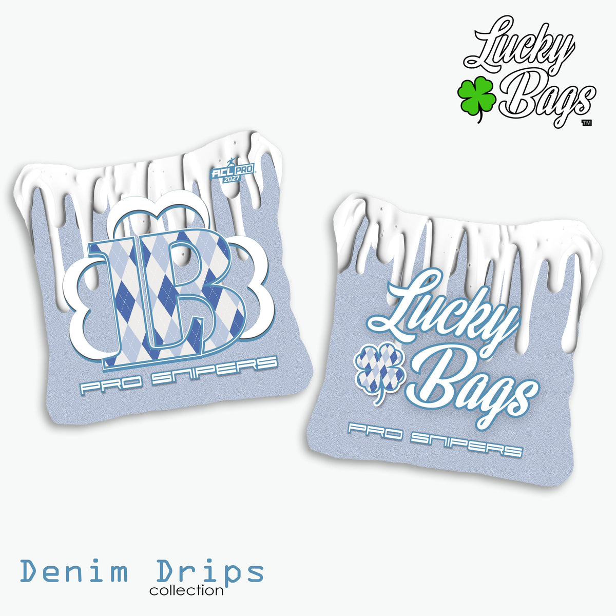 Lucky Bags 2027 Denim Drips
