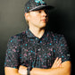 Drippy Black Paint Hat
