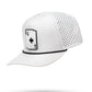 Perforated Rope Hat - AK - White
