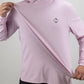 Performance Golf Hoodie - Flower Doodle Blue