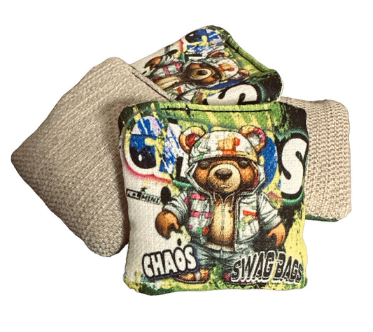 Swag Bags - Chaos Mini Cornhole Bags (Bear Swag)