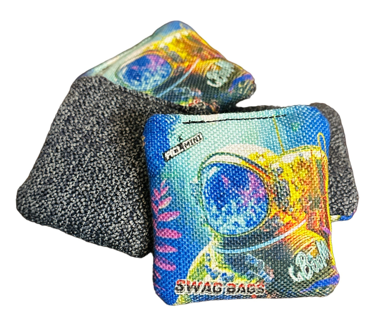Swag Bags Cornhole - KaBooM Mini Cornhole Bags (Sea Diver)