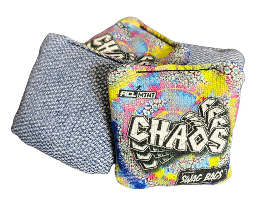 Swag Bags - Chaos Mini Cornhole Bags (Yellow Burst)