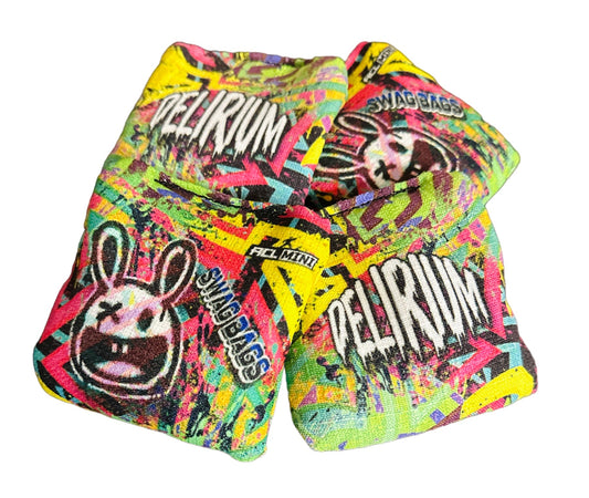Swag Bags - Delirium Mini Cornhole Bags (Magic Bunny)