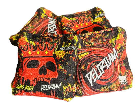 Swag Bags - Delirium Mini Cornhole Bags (Skull King)