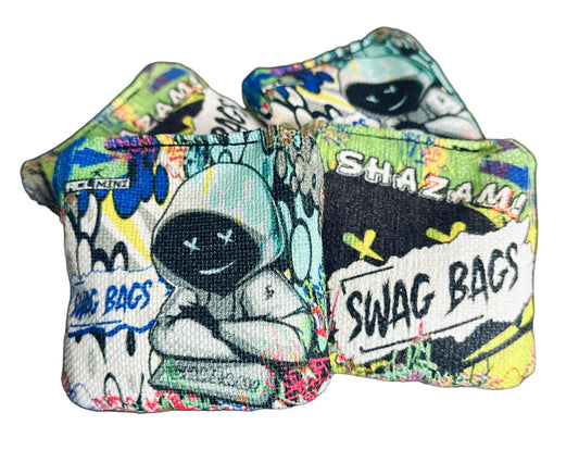 Swag Bags Cornhole - Shazam! Mini Cornhole Bags (Mystery in Color)